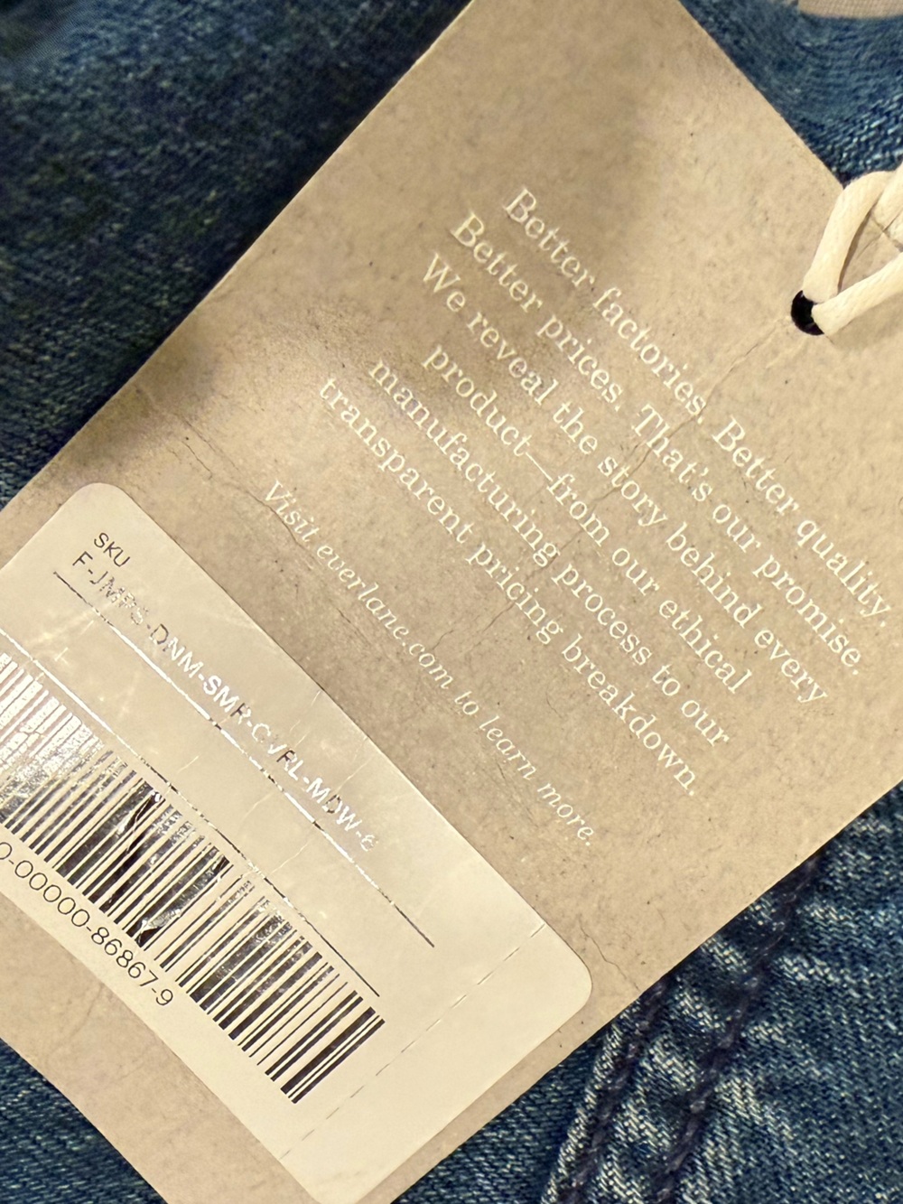 NWT Everlane Women’s “The Super Soft Jean Coverall” Blue Short-Sleeve Jumpsuit 6 - Picture 3 of 6
